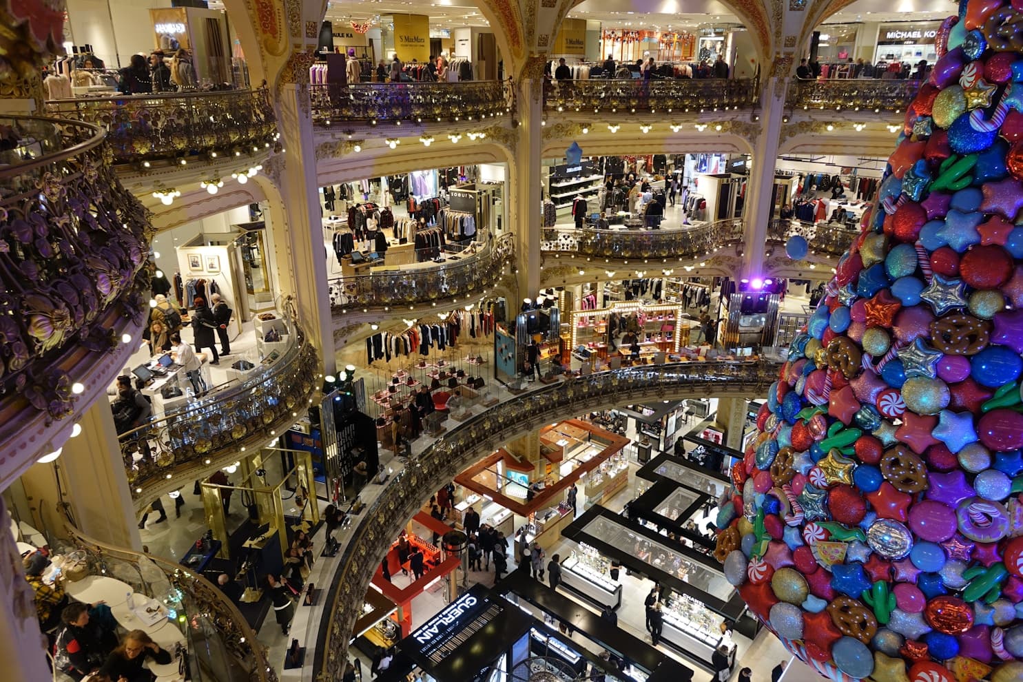 Our Vision - A bustling multi-level department store